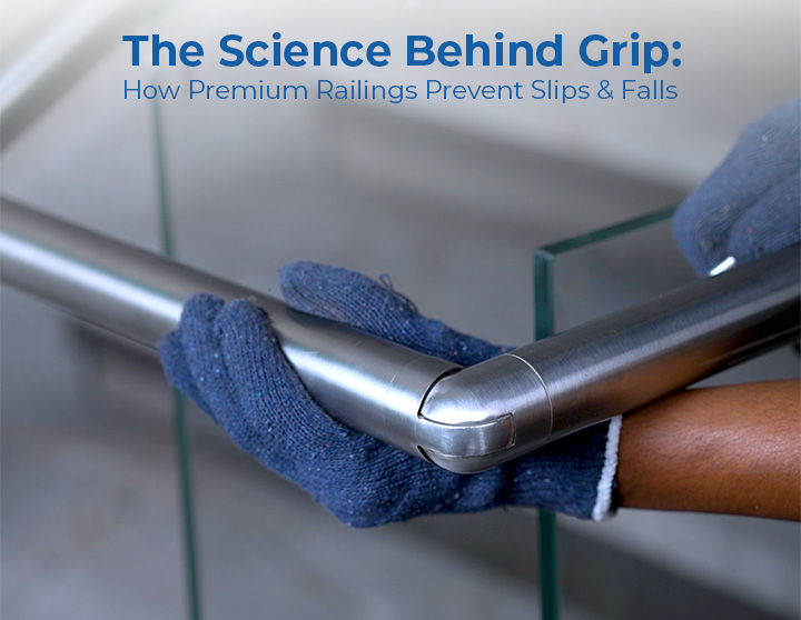 science behind grip in premium railings