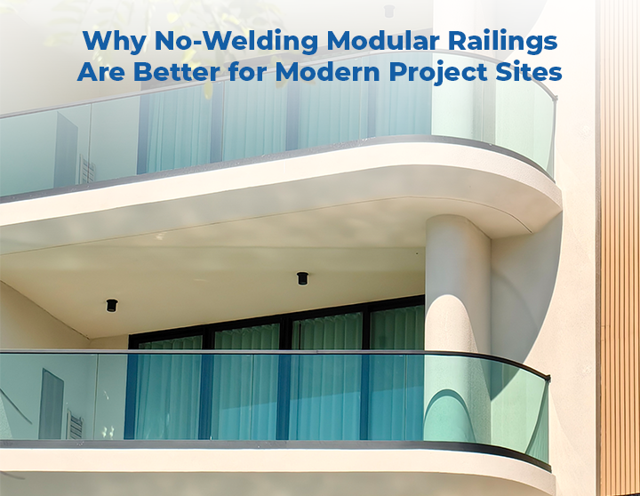no welding railing system